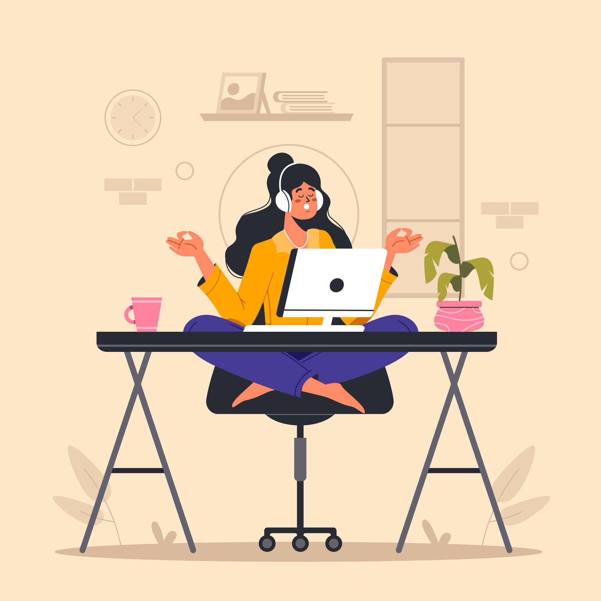 s'installer confortablement pour le télétravail